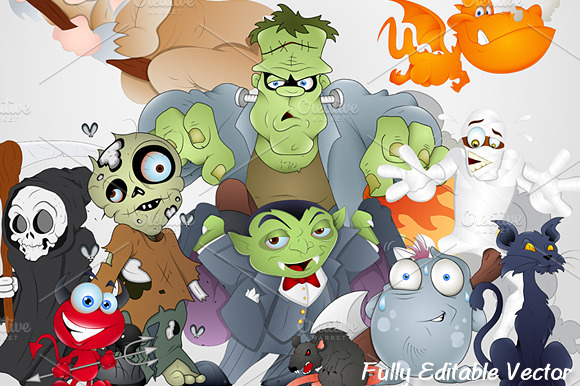 All Monsters Family ~ Halloween ! preview 2