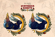 Mysterious Rabbits, an Animal Illustration by Ink Stories (Thumbnail 21 of 29)