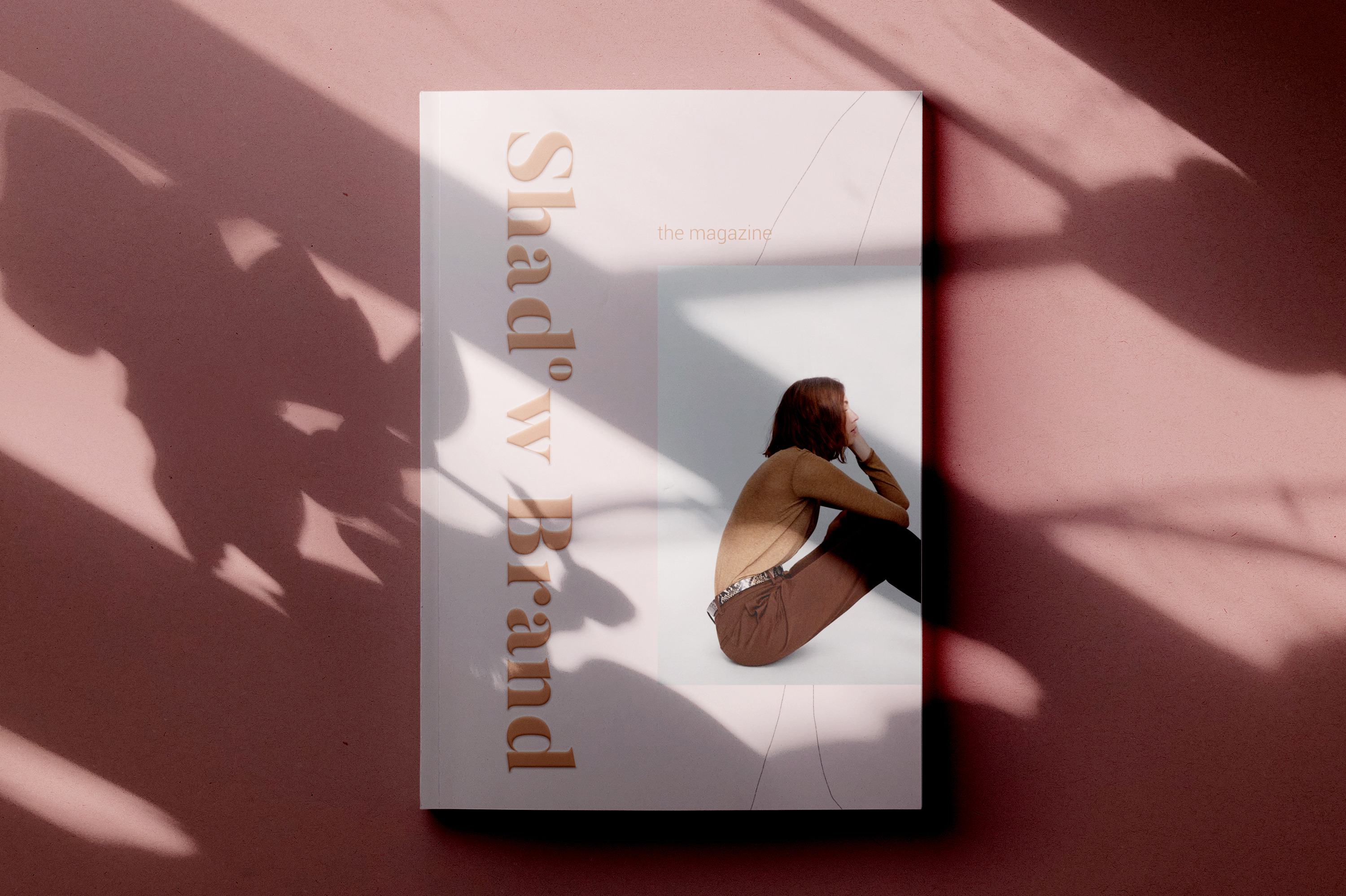 Shadow Brand  Magazine Mockups by Duet Atelier  Creative Market