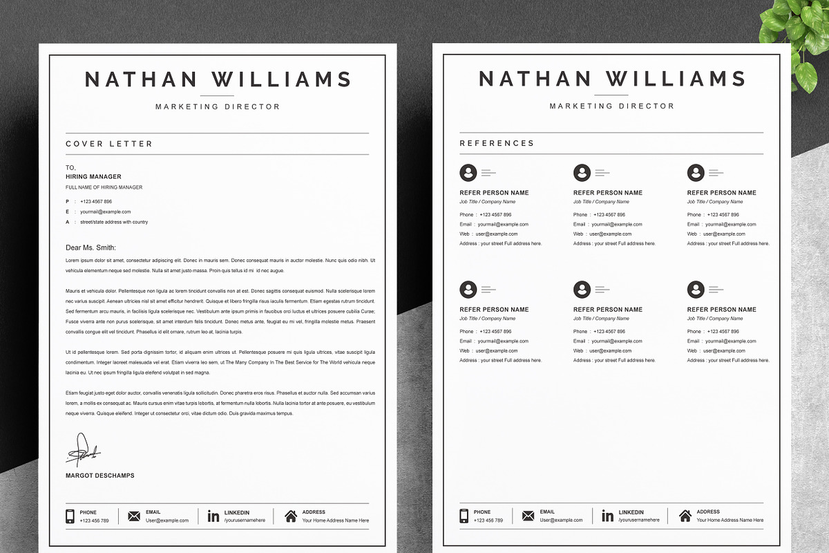 JOB WINNING RESUME - 50 TEMPLATES, a Resume Template by ResumeInventor (Photo 154 of 184)