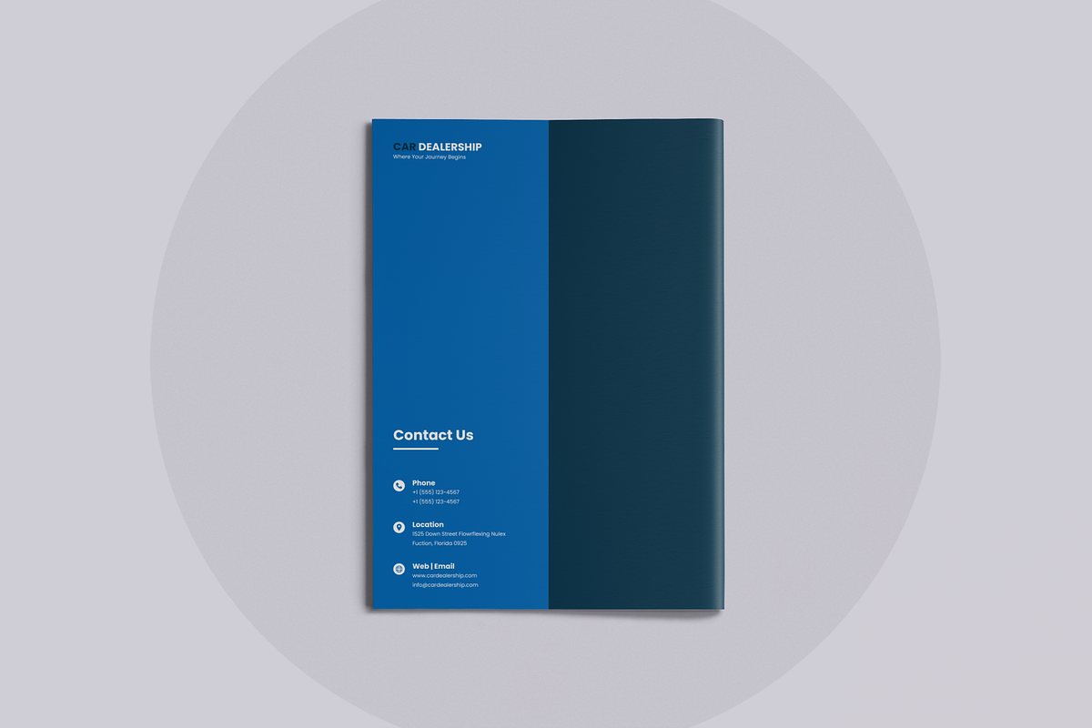 Car Dealership Brochure, a Brochure Template by ArtisticLand (Photo 10 of 10)