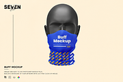 Face Buff Mockup, a Mask Mockup by Se٧enStudio (Thumbnail 1 of 2)