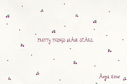 Angel Error: Handwritten Font, a Handwritten Font by Mneme (Thumbnail 3 of 9)