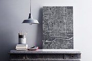 5 maps of USA cities 3, a Transportation Illustration by MaximGertsen (Thumbnail 7 of 10)