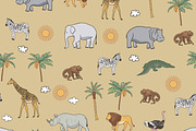 Animals World Map, an Animal Illustration by GooseFrol (Thumbnail 18 of 28)