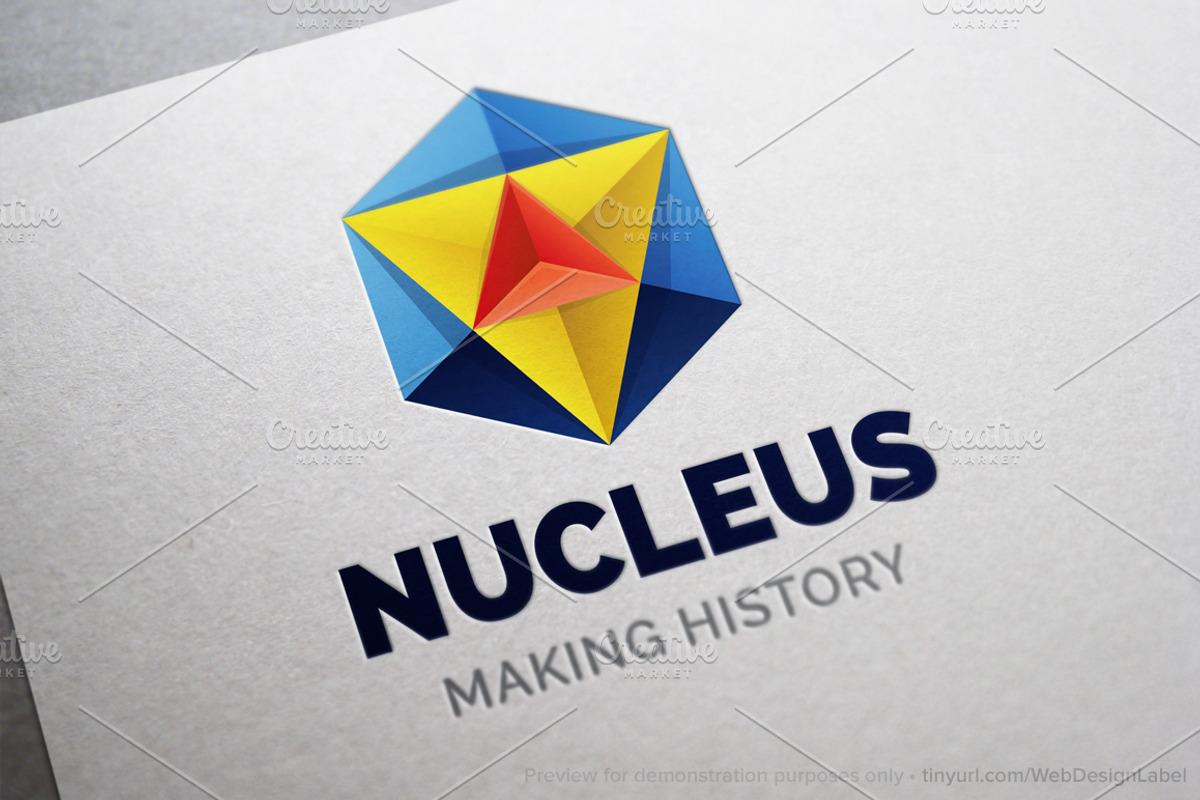 Nucleus Logo, a Branding & Logo Template by Web Design Label (Photo 3 of 5)