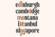NORWALK, a Serif Font by Umitype (Thumbnail 9 of 11)
