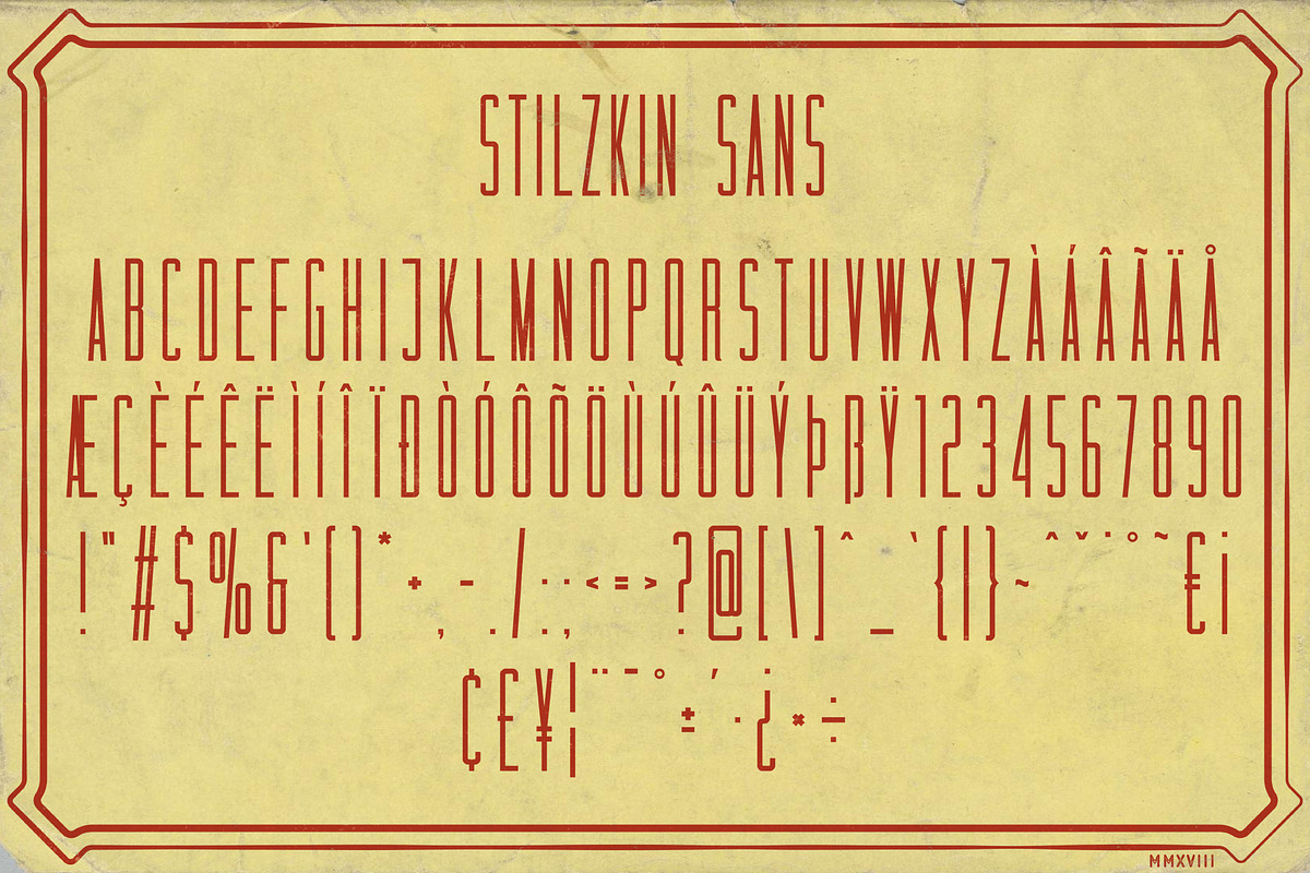 The Print Press Collection, a Sans Serif Font by Bart Wesolek (Photo 9 of 10)