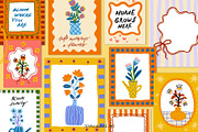 Dopamine Flowers – Vector Design Kit, a Decorative Illustration by Jenny Quince (Thumbnail 3 of 15)