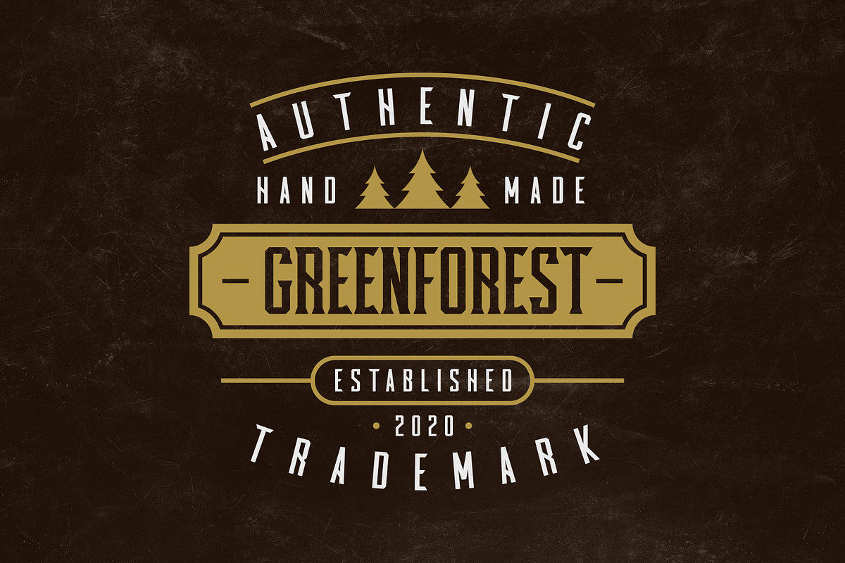 Pineforest - Classic Condensed Font preview 3