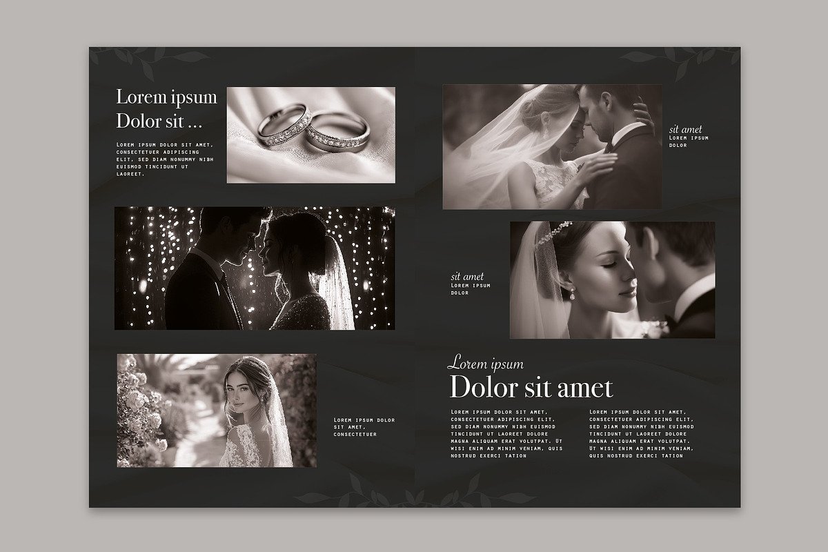 Romantic Wedding Photobook A4, a Templates & Theme by studiogstock (Photo 4 of 4)