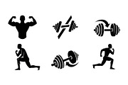 Ultimate Fitness Gym Vector Bundle, an Illustration by Creativeshirt (Thumbnail 19 of 51)