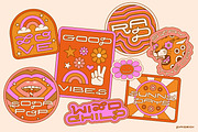 Dazed! A Quirky Retro Font & Extras, a Sans Serif Font by Jaclyn Caris (Thumbnail 13 of 16)