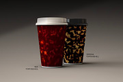 Red Tortoiseshell Seamless Pattern, a Pattern Graphic by Leysa Flores (Thumbnail 5 of 10)