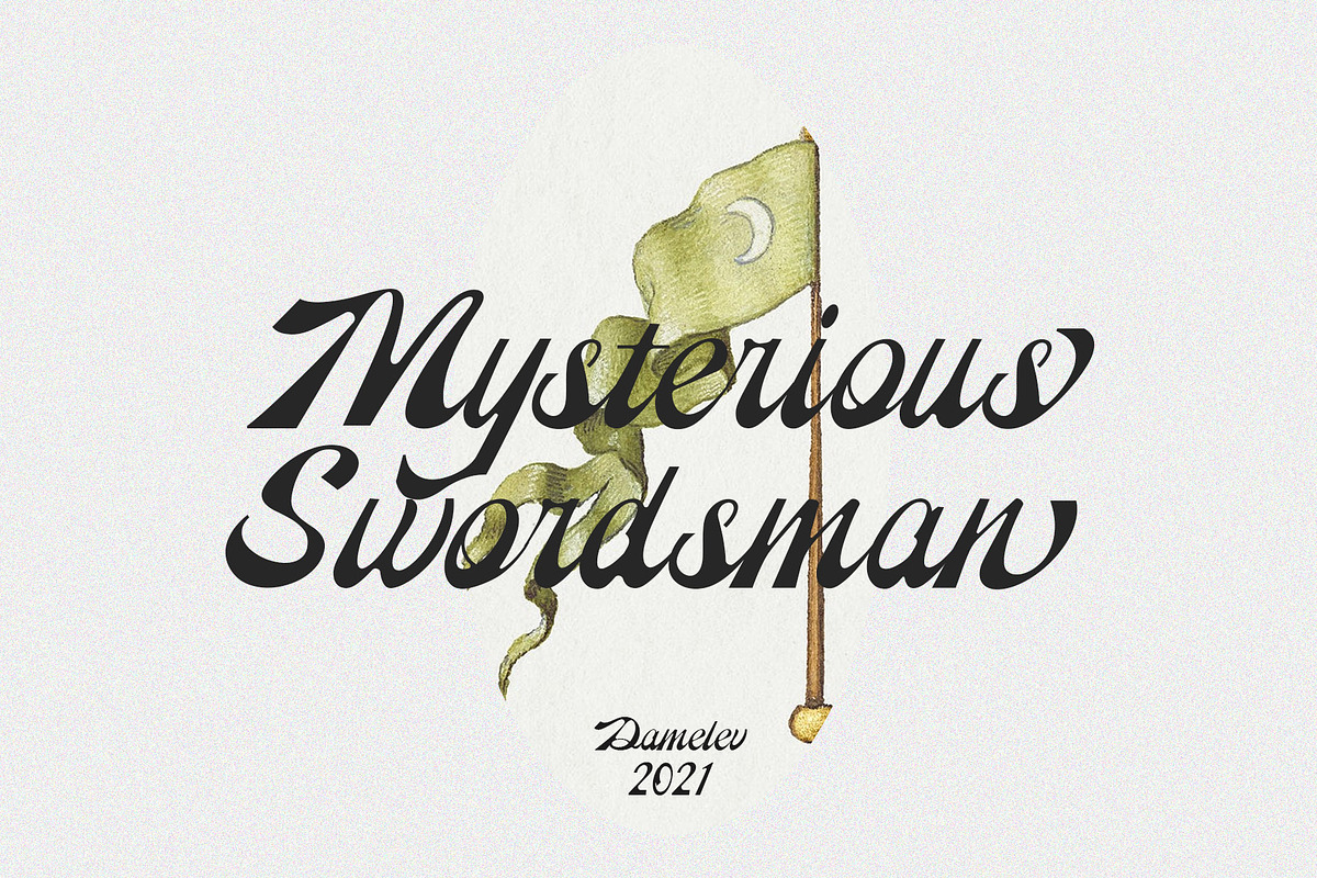 Reinhart Script, a Script Font by Damelev (Photo 5 of 9)
