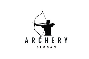 simple archer logo design simple, a Branding & Logo Template by Maylianaw28