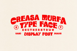 Creasa Murfa - Typeface