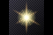 Light Color Glow Flare Stars Set, an Icon by in8finity (Thumbnail 3 of 5)