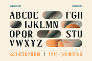 Verco, a Sans Serif Font by Burntilldead (Thumbnail 3 of 13)