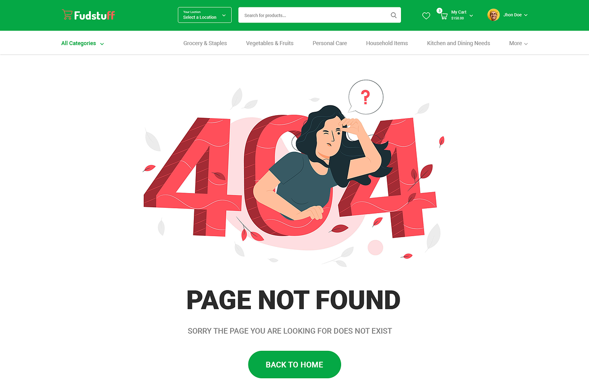 Grocery Store HTML5 Template