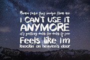 Watchtower DUO, a Handwritten Font by supfonts (Thumbnail 3 of 5)