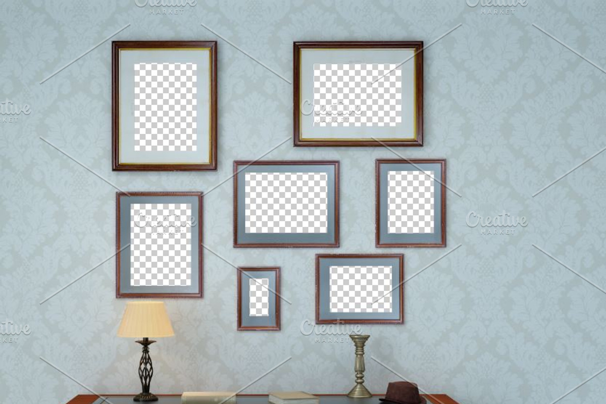 Old Frames Mockup, a Product Mockup by desgiant (Photo 4 of 4)