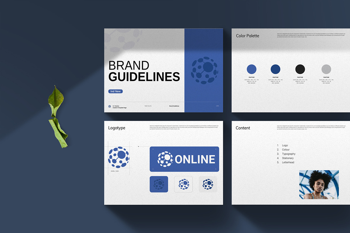 Brand Guidelines, a Brochure Template by metastudio38 (Photo 2 of 8)