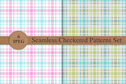 PLAID CHECKERED seamless patterns, a Pattern Graphic by Futurel (Thumbnail 4 of 4)