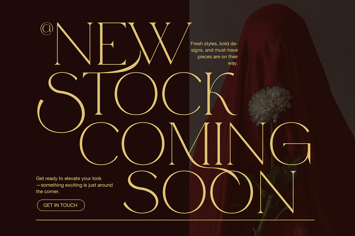 The Harid Elegant Serif Font, a Serif Font by Elegant Font (Photo 2 of 8)