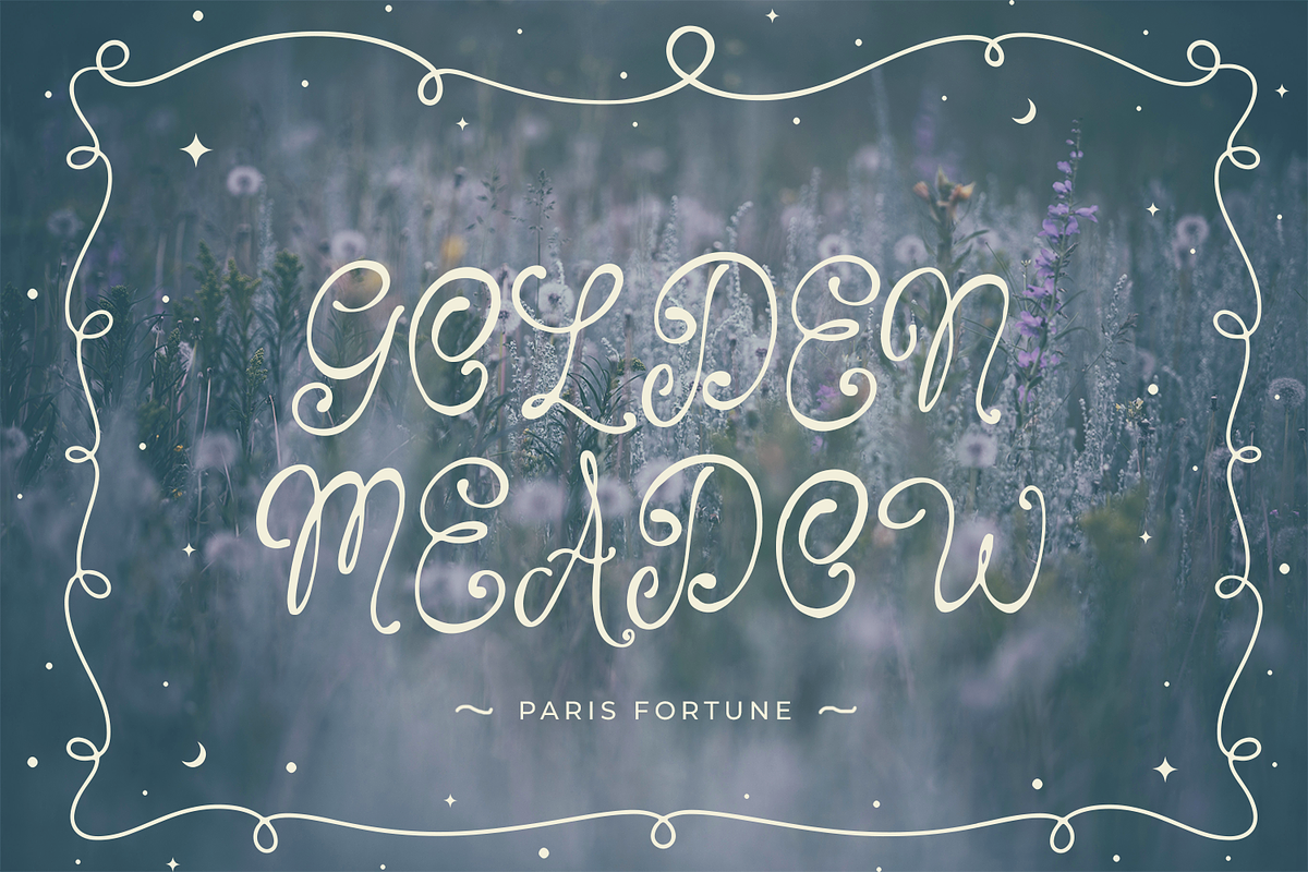 Fortune Harvest - Whimsical Font, a Handwritten Font by Lalalope (Photo 3 of 9)