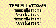 Tescellations, a Symbol Font by Ingrimayne Type (Thumbnail 2 of 5)