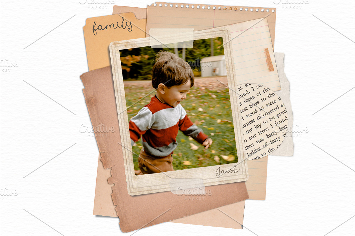 Vintage Papers and Ephemera, an Object Graphic by patternpop studio (Photo 3 of 7)