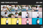 1000 T-Shirt Mock-Up, a Shirt Mockup by Freeman Studio (Thumbnail 6 of 19)