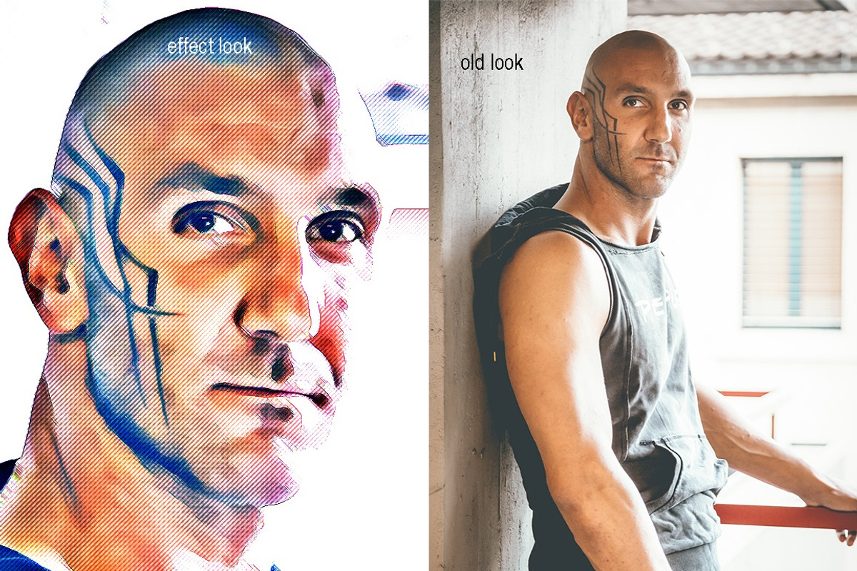 Comic Portrait Effect, a Brushes & More by MRI STUDIO (Photo 12 of 15)