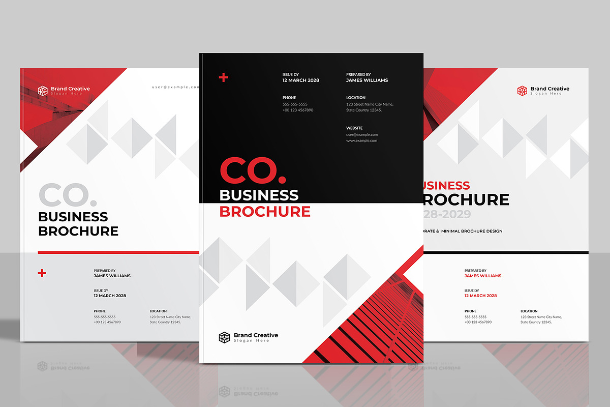 Business Brochure Cover Template, a Brochure Template by Spark_Creative (Photo 3 of 6)