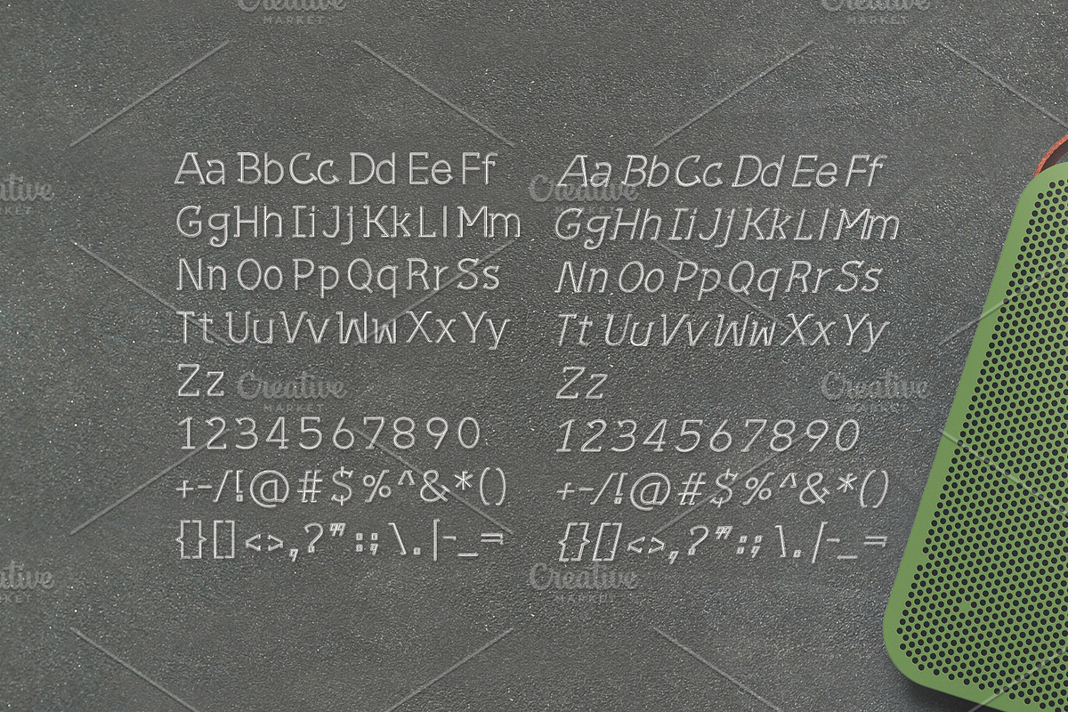 Sonif Sport Font preview 2