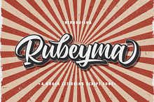 Rubeyma - Bold Script Font