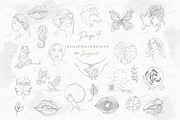 Minimalist Line Art Boho doodles 149, an Illustration by Drawberx (Thumbnail 6 of 16)