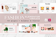 Fashion Feel Elementor Template Kit, an UI Kit Template by Touringxx Creative Studio (Thumbnail 1 of 5)