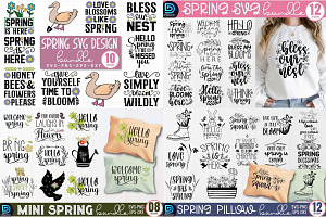 Mega Spring SVG Bundle