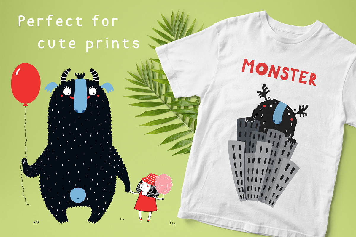 Monster Bundle Kids Illustrations, an Animal Illustration by sceptical cactus (Photo 34 of 39)