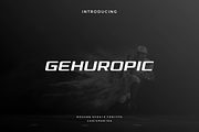 Gehuropic, a Font by garismantra (Thumbnail 1 of 4)