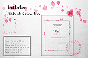 Abstrack Watercolour Invitation, an Invitation Template by byfloraison (Thumbnail 6 of 6)