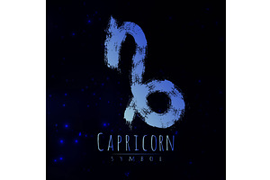 Vector abstract zodiac sign