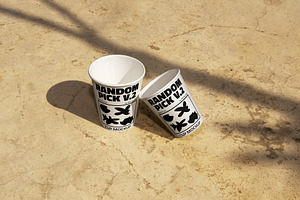 RP V.2 Paper Cup 02, a Cups & Container Mockup by Mockup Flock