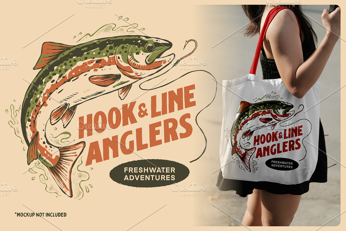 Outdoor Adventure Badges, an Animal Illustration by Bromz Studio (Photo 3 of 7)