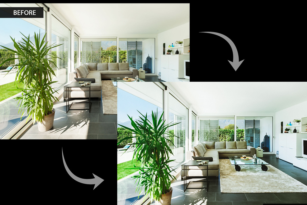 Interior Lightroom Presets bundle preview 5