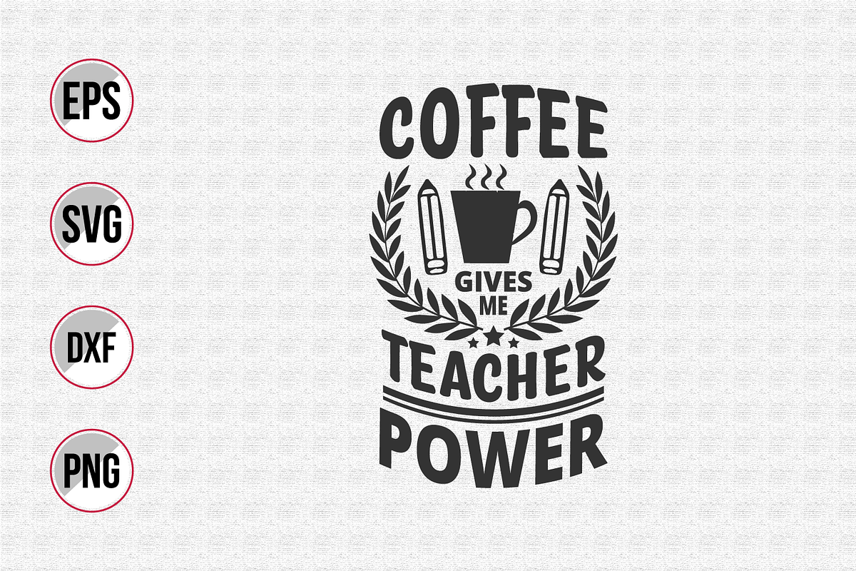 Teacher typographic svg bundle., a Graphic by Uniquesvg99 (Photo 9 of 21)