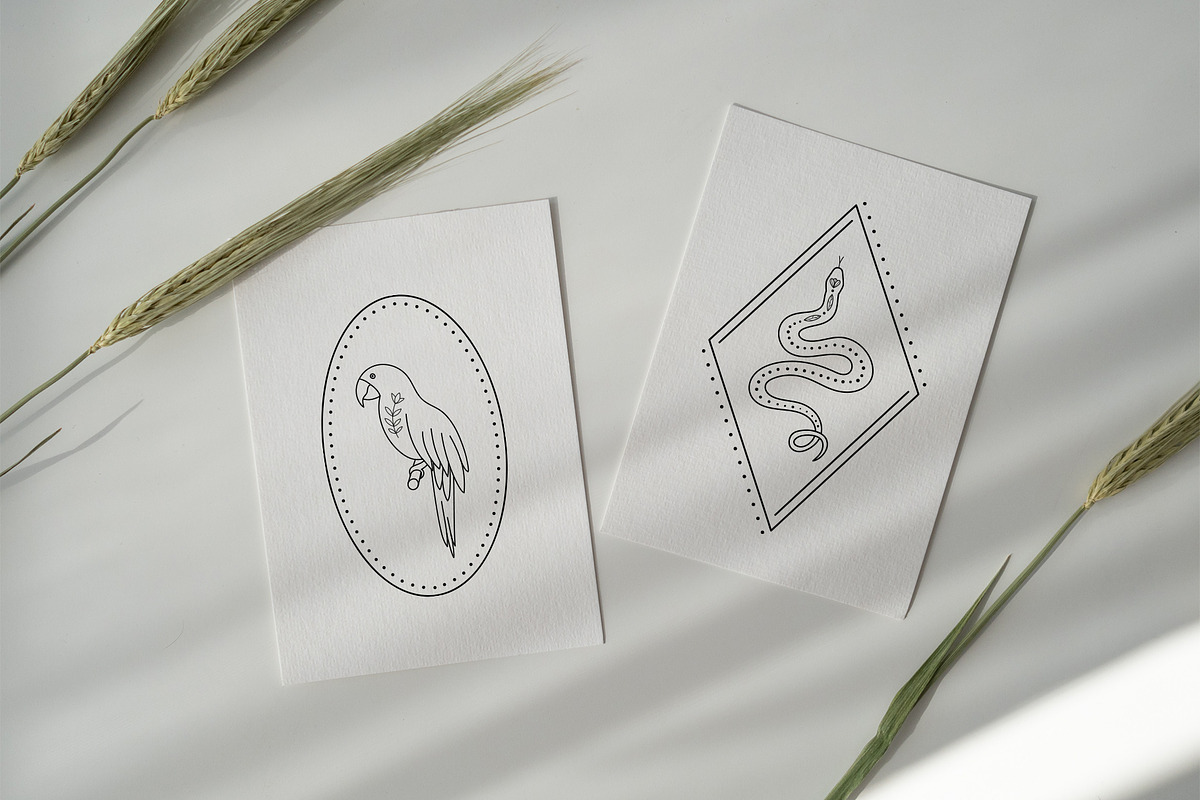 Icons & Illustrations Bundle, an Outline Icon by NatalieArtShop (Photo 26 of 28)