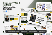 Curriculum Vitae & Portfolio Keynote, a Presentation Template by Annora Studio (Thumbnail 1 of 5)